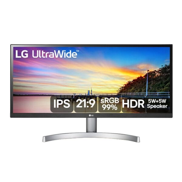 Monitor LG 29" 5 ms IPS FHD UltraWide 29WK600-W.AWZM