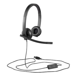 Headset Logitech H570e USB Stereo 981-000574-R
