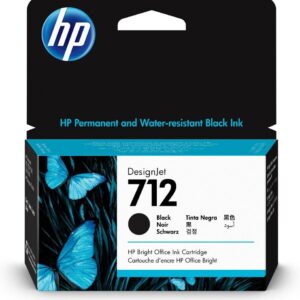 Cartucho de Tinta HP 712 Preto PLUK 38ml 3ED70A