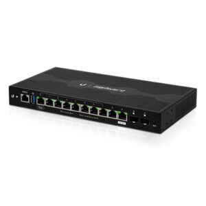Roteador Ubiquiti EdgeRouter 10P + 2SFP - ER-12 I