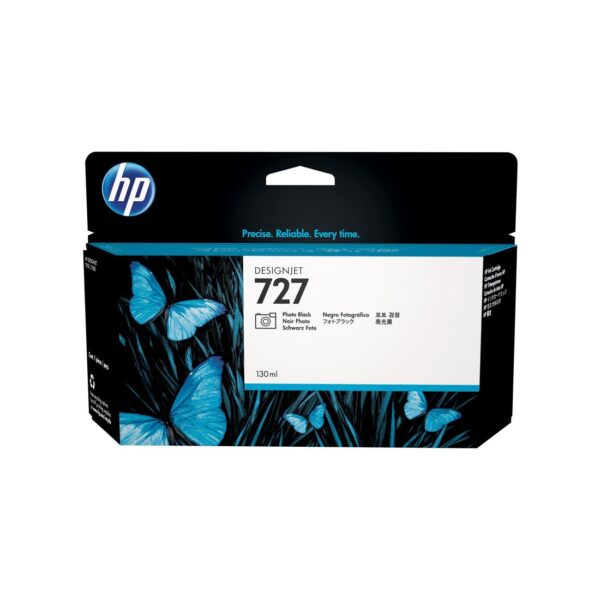 Cartucho de Tinta HP 727 Preto Photo PLUK 130ml B3P23A