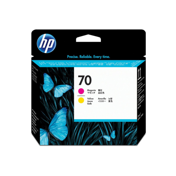 Cabeça de Impressão HP 70 Magenta/Amarelo PLUK C9406A