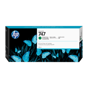 Cartucho de Tinta HP 747 Verde Crom. PLUK 300ml P2V84A