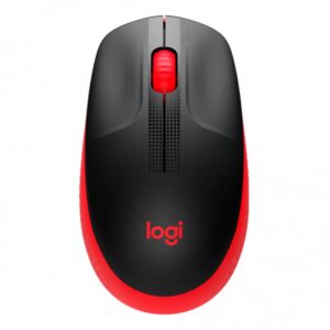 Mouse Logitech M190 Vermelho sem fio 910-005904-C