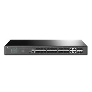 Switch TP-LINK Gerenciável SFP L2 24 portas 4Slots 10GE Jet - TL-SG3428XF