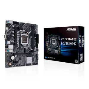 Placa Mãe Asus Prime H510M-K R2.0 LGA 1200 90MB1E80-C1BAY0