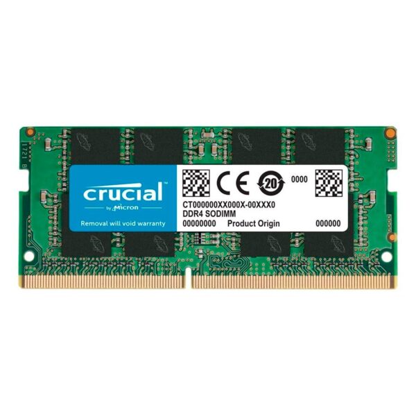 Memória Crucial by Micron 8GB DDR4 3200MHz SODIMM 1.2V - CT8G4SFRA32A