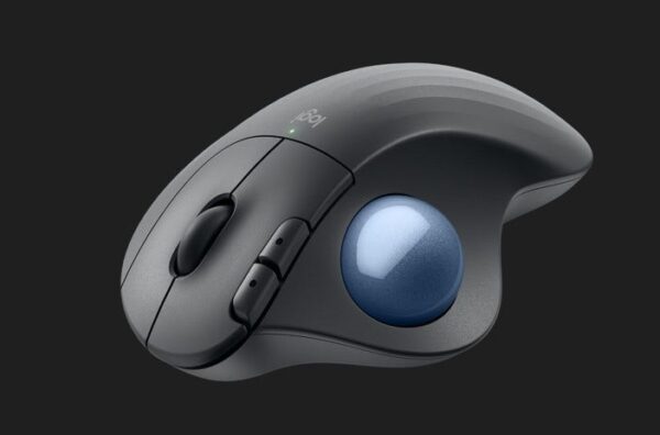 Mouse Logitech Ergo M575S Grafite sem Fio 910-007031 - 910-0