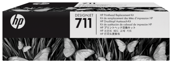 Kit de subst. de Cabeça de Impressão HP 711 PLUK C1Q10A