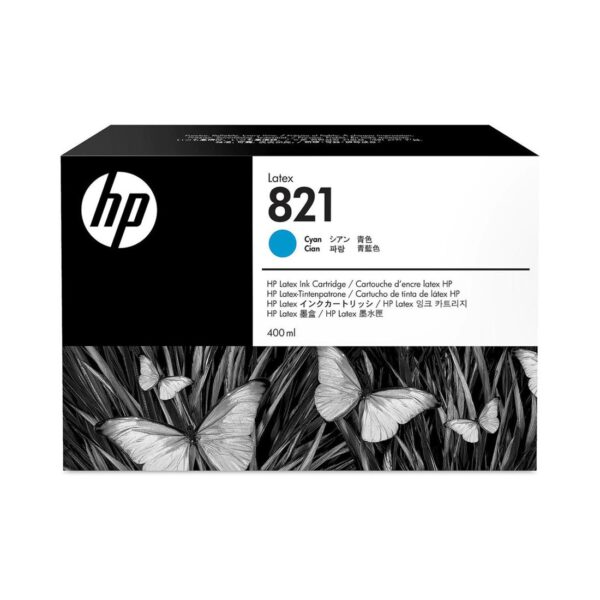 Cartucho HP Ciano Latex 821 400 ml G0Y86A