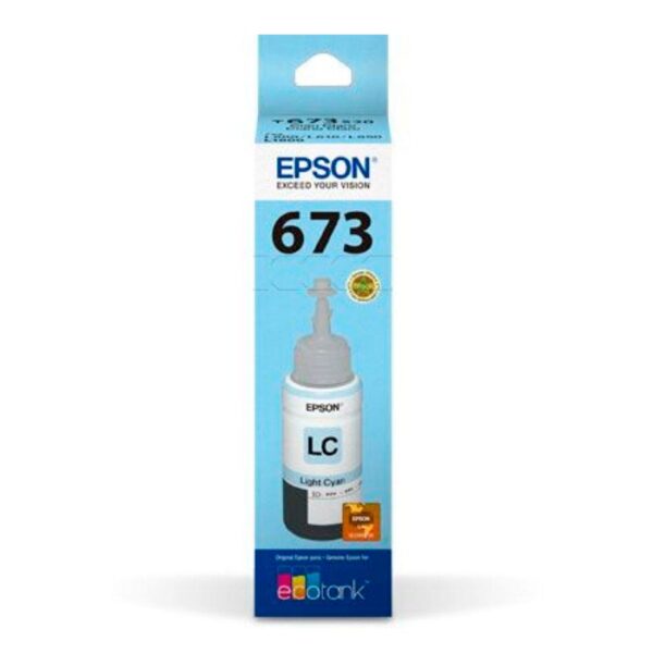 Refil de Tinta Epson Ciano Light 70ml T673520-AL