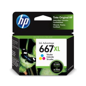 Cartucho de Tinta HP 667XL Colorido 3YM80AB
