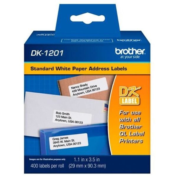 Etiquetas de Papel Brother - DK1201
