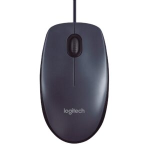 Mouse Logitech M100 Preto USB - 910-001601-C