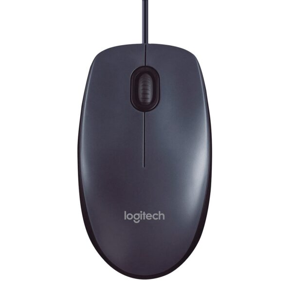 Mouse Logitech M100 Preto USB - 910-001601-C