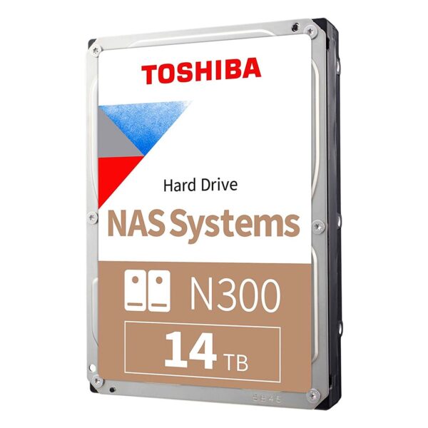 HD Interno Toshiba N300 14 TB 3,5' NAS - HDWG31EXZSTAI