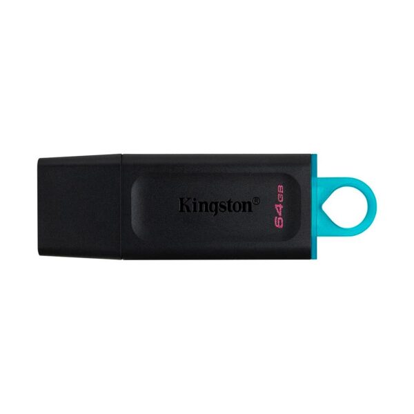 Pendrive Kingston DataTraveler Exodia 64GB Preto e Azul - DTX/64GB