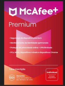 Home Plus Individual McAfee + Dispositivos ilimitados 1 ano ESD - MPP31BNRURPID