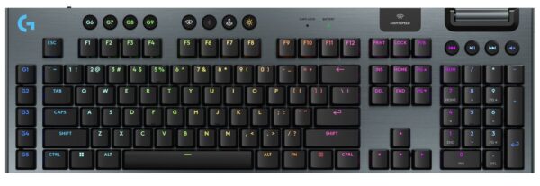 Teclado Gamer Logitech G915 X Preto sem Fio 920-012670-C