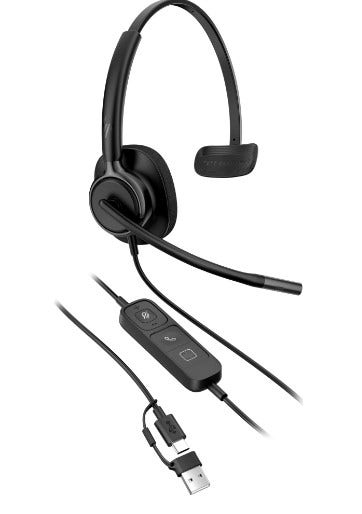 Produto: Headset HP Poly Mission 415 MonoTeams USB-C/A Cl C01A9AA#AC3