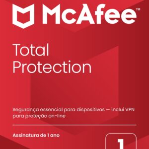 Total Protection McAfee 1 Dispositivo 1 ano ESD - MTP0ALNR1