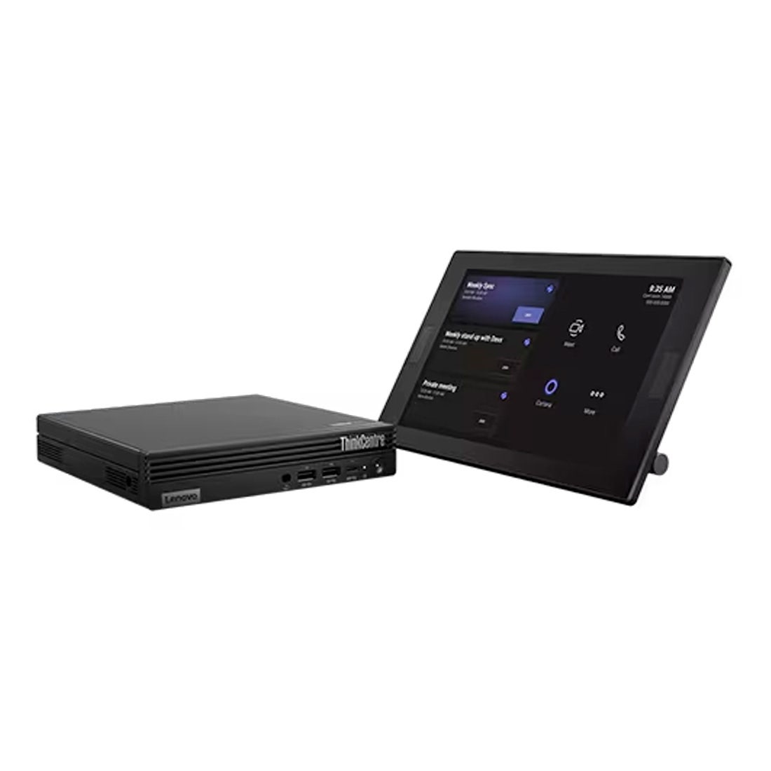 Kit Lenovo ThinkSmart Tiny Intel Core i3-13100T 8GB 256GB SSD Windows 11 IoT Enterprise + ThinkSmart Controller de 10,1" - 12XH0008BP
