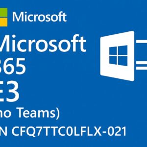 Produto: Microsoft 365 E3 no Teams CFQ7TTC0LFLX-021 CSP