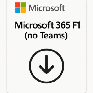 Produto: Microsoft 365 F1 (No Teams) 1 Ano CSP - CFQ7TTC0MBMD-02T