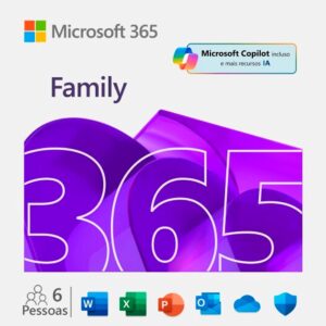 Produto: Microsoft 365 Family ESD 6 usuários - EP2-32295