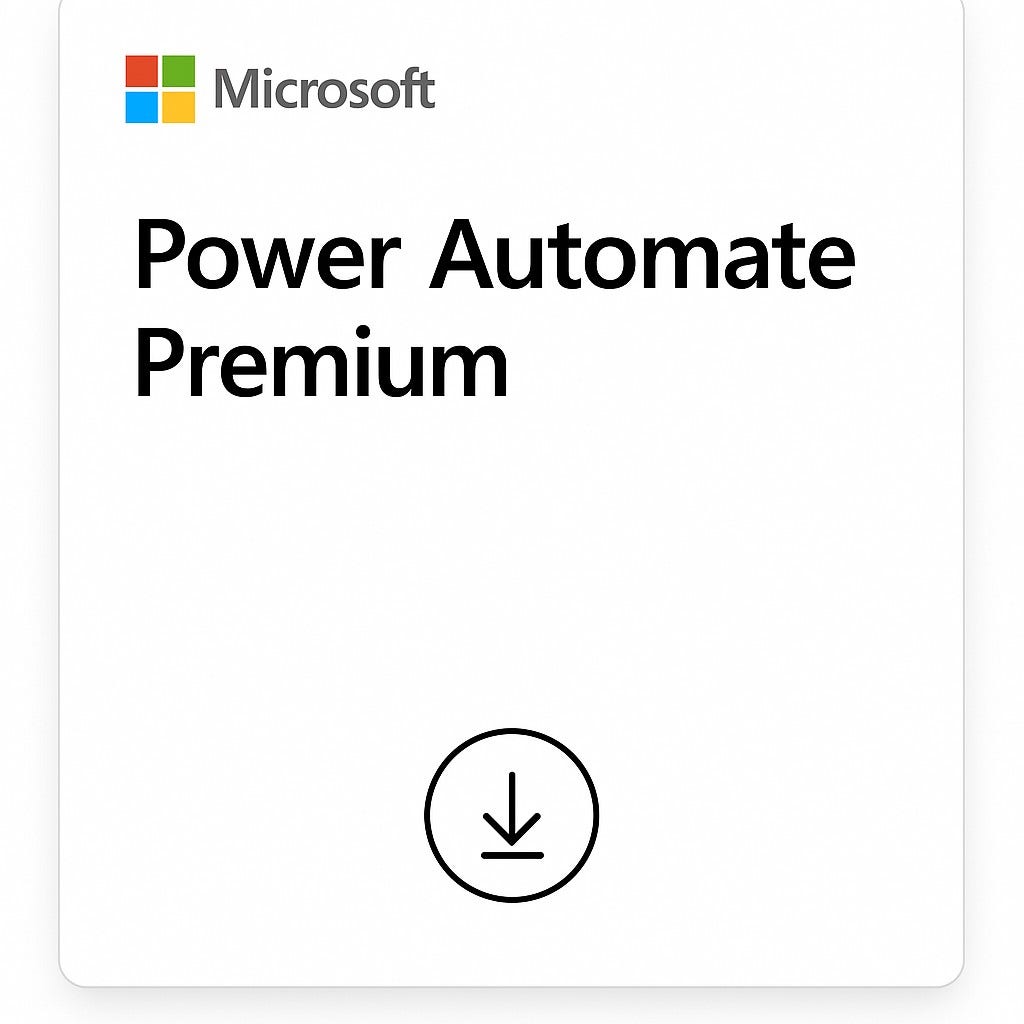 Produto: Microsoft Power Automate Premium 1 Ano CSP - CFQ7TTC0LSGZ-001