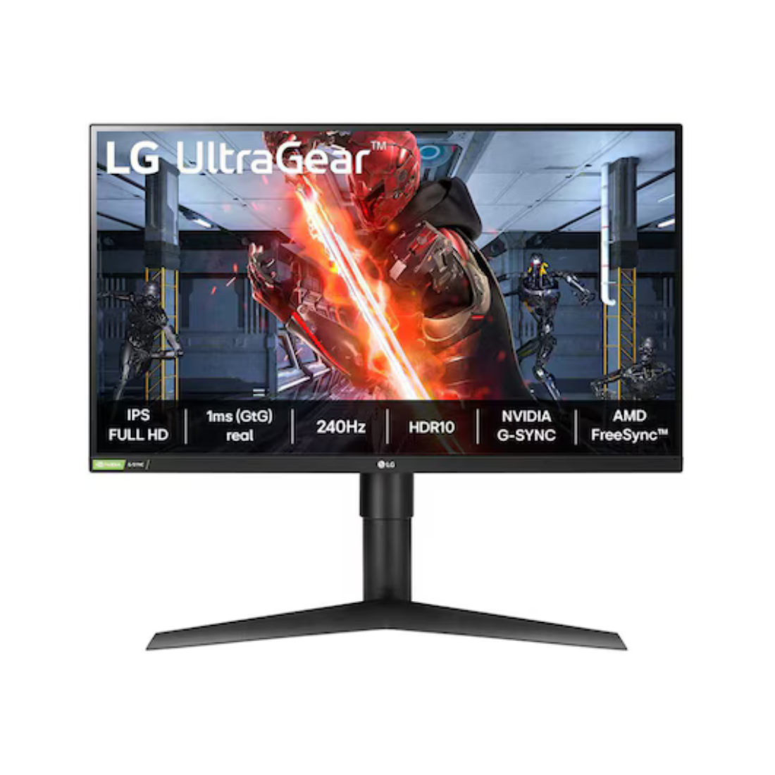 Produto: Monitor Gamer LG UltraGear 27" FHD 240Hz 1ms - 27GN750-B