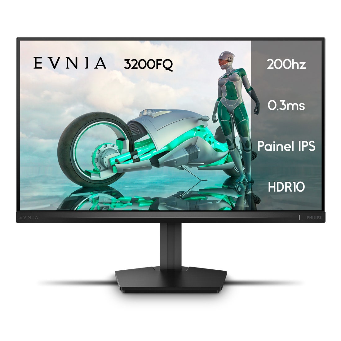 Produto: Monitor Gamer Philips EVNIA 23.8" FHD 200Hz IPS 0,3ms - 24M2N3200FQ