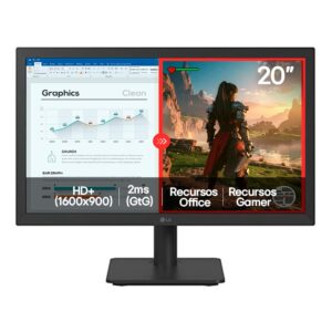 Produto: Monitor LG 20" Full HD TN 75Hz 2ms - 20U401A-B