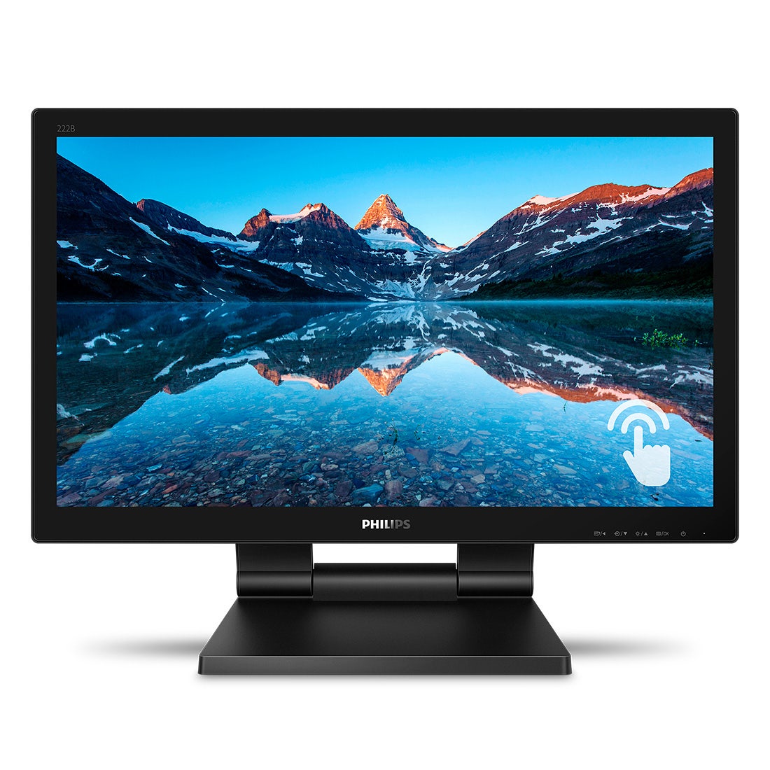 Produto: Monitor Touch Philips 21.5" 75Hz Full HD VGA HDMI DVI - 222B9TA