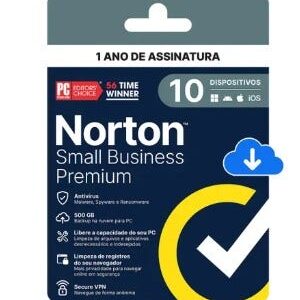 Produto: Norton Small Business Premium 500GB 10Dev ESDAttach 21477476