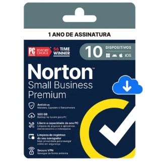 Produto: Norton Small Business Premium 500GB 10Dev ESDAttach 21477476