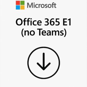 Produto: Office 365 E1 No Teams Microsoft CSP CFQ7TTC0LF8Q-01S