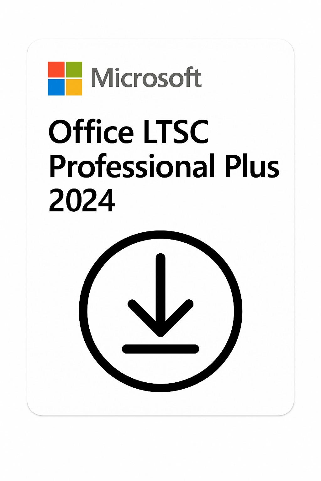 Produto: Office LTSC Microsoft Professional Plus 2024 Perpétuo CSP - DG7GMGF0PN5F-002