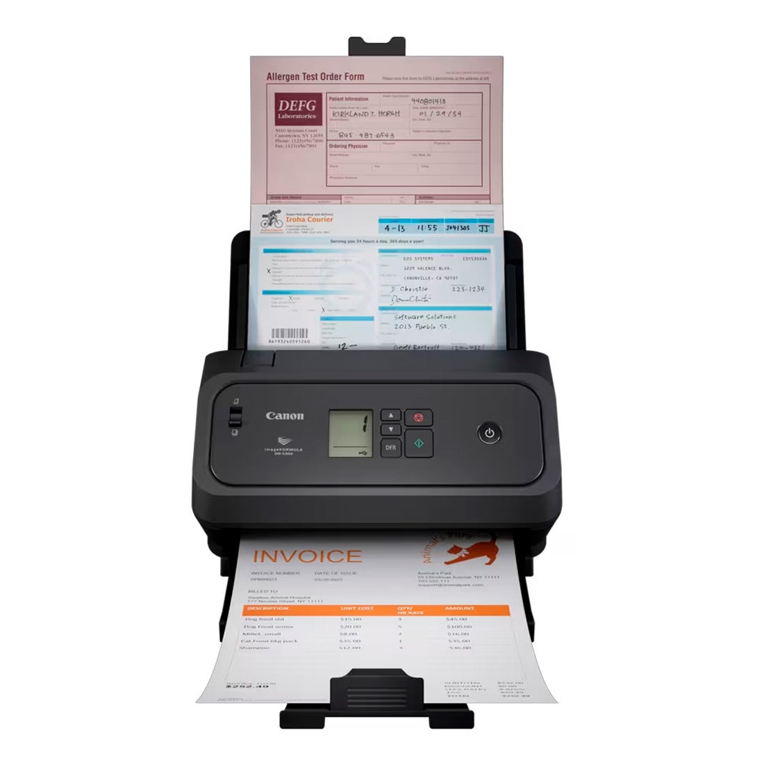 Produto: Scanner Canon DR-C340 A4 40PPM 600 DPI - 7291C009AA