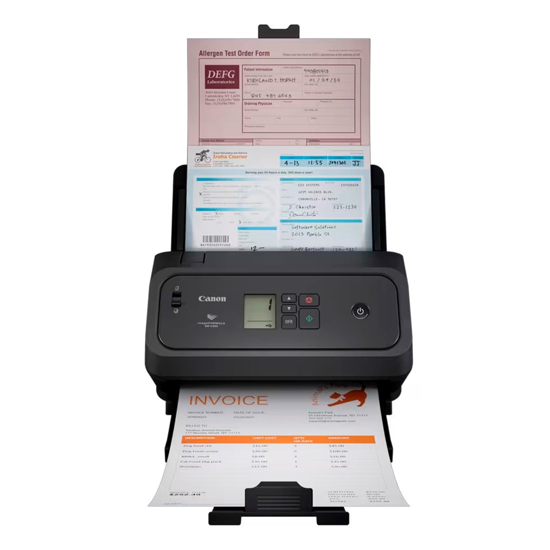 Produto: Scanner Canon DR-C350 A4 50PPM 600 DPI - 7290C009AA