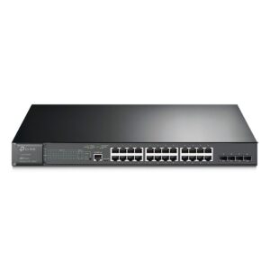 Produto: Switch TP-LINK Gigabit 24 Portas PoE+ e 4 SFP - TL-SG3428MP