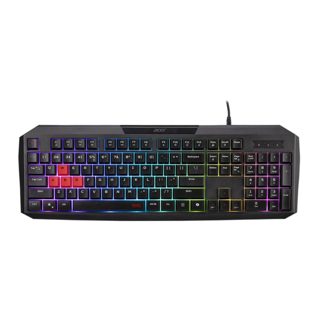 Produto: Teclado Gamer Acer Nitro NKW100 PT-BR ABNT 2 - GP.KBD11.05F