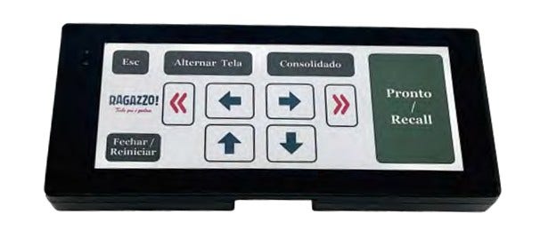 Produto: Teclado Postech Programável KDS Touch Screen POS9100-BK
