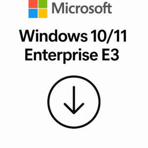 Produto: Windows 10/11 Enterprise E3 Microsoft CFQ7TTC0LGTX-004 CSP