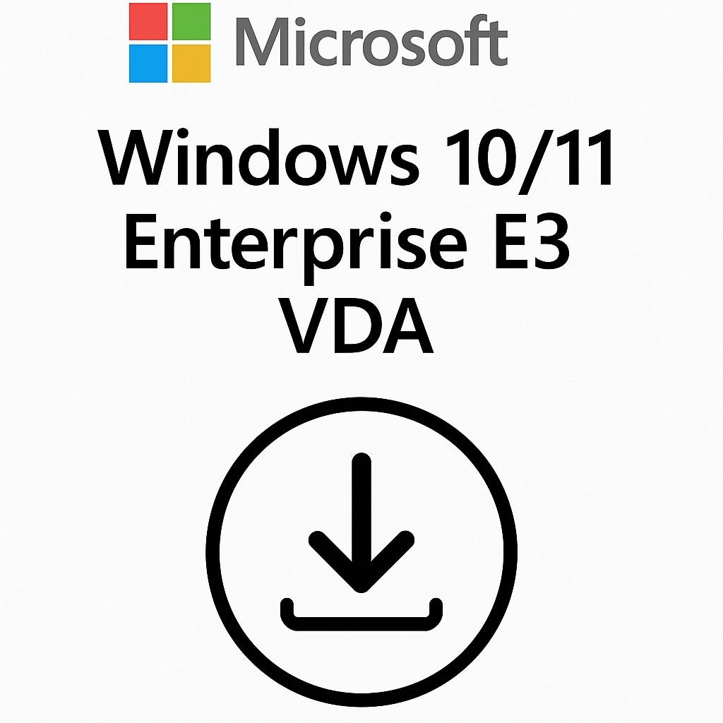 Produto: Windows 10/11 Enterprise E3 VDA MICROSOFT CSP