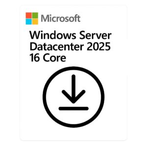 Produto: Windows Server 2025 Microsoft Datacenter 16 Core Perpétuo CSP - DG7GMGF0PWHD-001