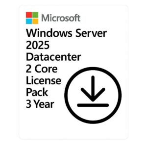 Produto: Windows Server 25 Datacenter 2C LicensePack 3Y Microsoft CSP