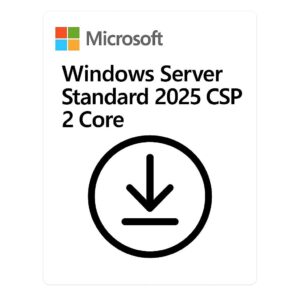 Produto: Windows Server Standard 2025 Microsoft 2 Core Perpétuo CSP - DG7GMGF0PWHC-006